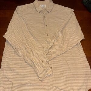 Abercrombie & Fitch | Vintage | Mens XL Button Down Plaid Shirt | Long‎ Sleeve